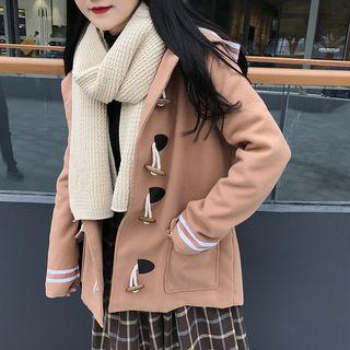 Striped Toggle Jacket