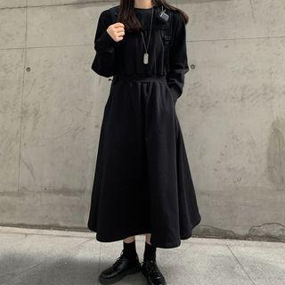 A-line Midi Pullover Dress