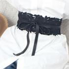 Tie-waist Lace Belt