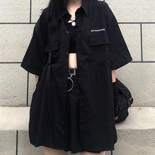 Short-sleeve Pocket Cargo Jacket