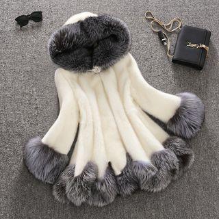 Hooded Furry Thick Coat
