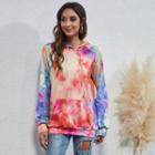Tie-dyed Long-sleeve Hoodie