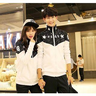 Couple Matching Panel Jacket