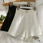 Details High-waist Wide-leg Shorts