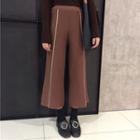 Knitted Wide Leg Pants