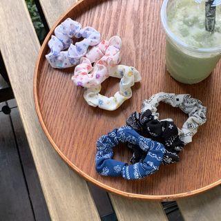Set Of 3: Print Hair Tie