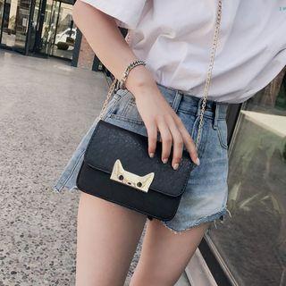 Cat-accent Crossbody Bag