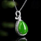 925 Sterling Silver Gemstone Pendant Necklace Without Chain - 925 Silver - As Shown In Figure - One Size