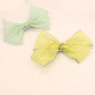 Bow Chiffon Hair Clip