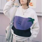 Eggplant Jacquard Sweater
