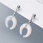 925 Sterling Silver Tooth Dangle Earring