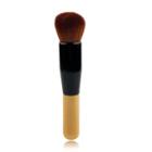Wooden Makeup Brush Black - One Size