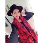 Plaid Long Vest