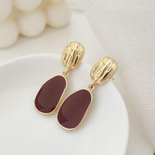 Geometric Drop Earring 925 Sterling Silver - As Shown In Figure - One Size