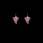 Acrylic Grapes Earring