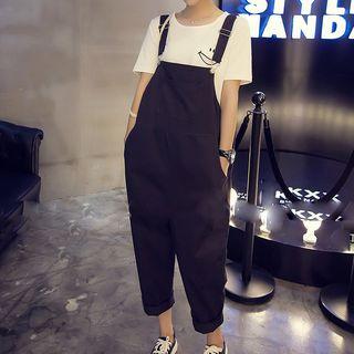 Cropped Harem Dungaree