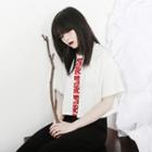 Short-sleeve Patterned Stripe T-shirt