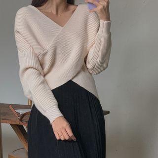 Criss-cross Wrap Sweater