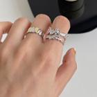 Open Ring K805 - 1 Pc - Silver - One Size