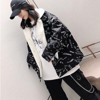Pattern Fleece Jacket