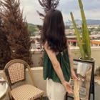Open-back Camisole Top / Shorts
