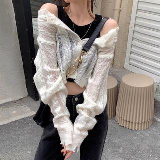 Crop Tank Top / Cardigan