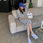 Monotone Hoodie & Skirt Loungewear Set