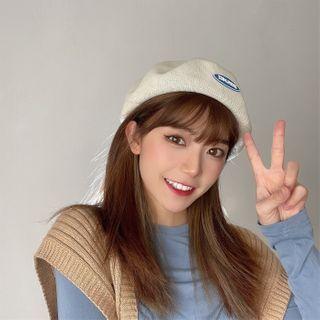 Applique Plain Beret