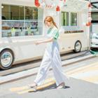 Sleeveless Pinstripe Linen Blend Jumpsuit