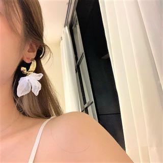 Bow Open Hoop Earring
