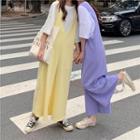 Short Sleeves T-shirt / Wide Leg Jumpsuit