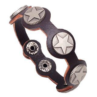 Star Genuine Leather Bracelet