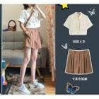 Short-sleeve Shirt / Skort / Set