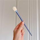 Makeup Brush 1 Pc - White & Bright Blue - One Size