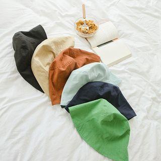 Colored Seam-trim Bucket Hat