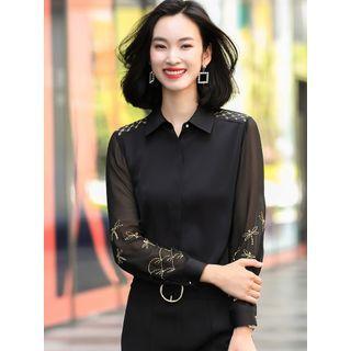 Embroidered Shirt / Dress Pants