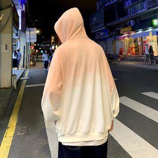 Tie-dye Hooded Loose-fit Sweatshirt