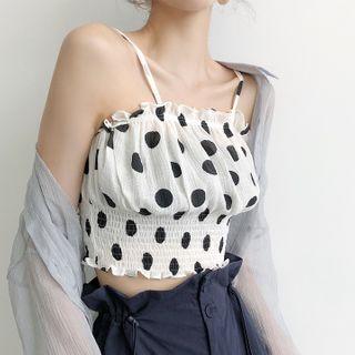 Cropped Dotted Camisole