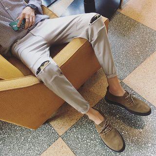 Camo Panel Slim Fit Pants