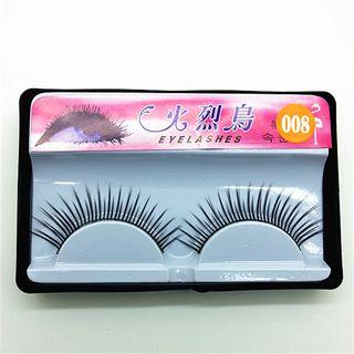 False Eyelashes #008 (1 Pair) As Shown In Figure - One Size