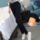 Fleece-lined Stretch Jeggings