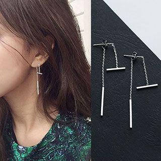 Threader Drop Earrings
