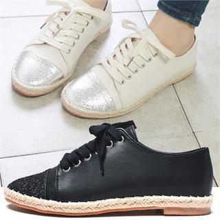 Toe-cap Espadrille Sneakers