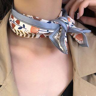 Houndstooth Fabric Hair Tie