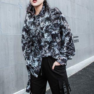 Print Blouse Black - One Size