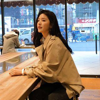 Cropped Trench Jacket