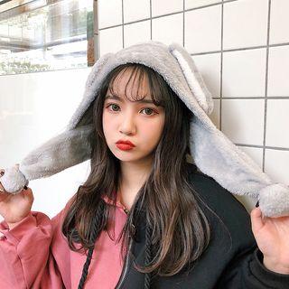 Chenille Animal Ear Flap Hat