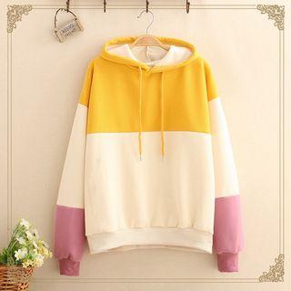 Color-block Oversize Hoodie