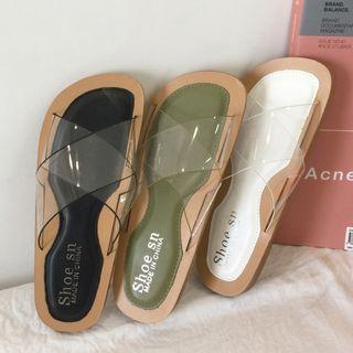 Clear Sandals