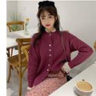 Cardigan / Long-sleeve Lace Top